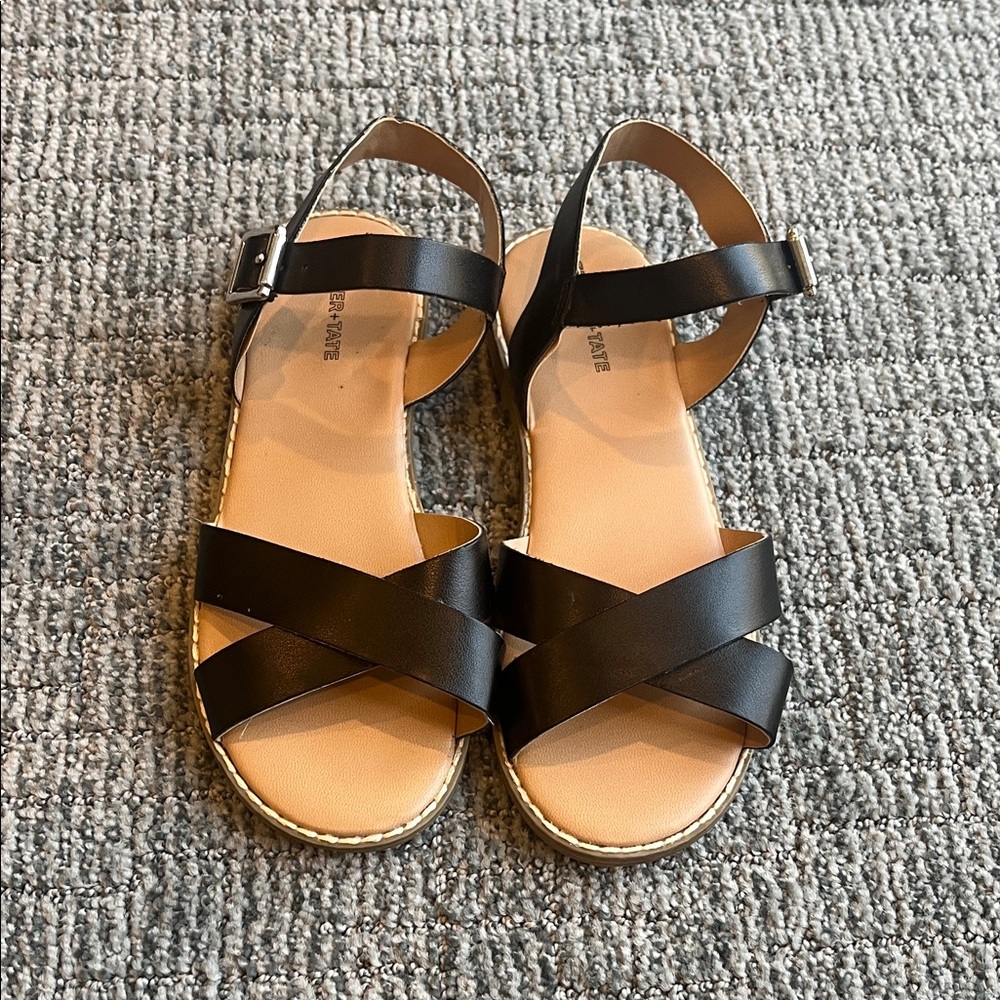 Tucker + Tate Arya Sandal Black Size 3